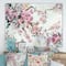 Designart - Cherry Blossoms Morning - Cottage Premium Canvas Wall Art
